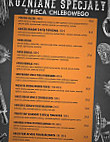 Restauracja PrzecŁawska KuŹnia Bar Restaurant Caffe menu