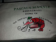 Pascal's Manale menu