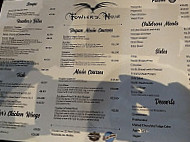 Fowlers menu