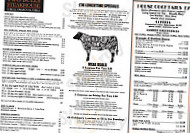 Two Bulls Steakhouse menu