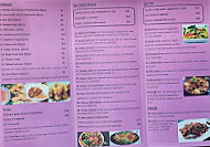 Rainbow Thai menu