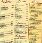 Pizzeria La Tosca menu