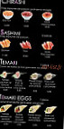 Supreme Sushi menu