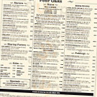 Four Oaks Pub menu