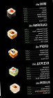 Mr Sushi menu
