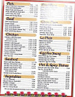 Chee's Chinese Cuisine menu