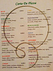 Café Fin De Siècle menu
