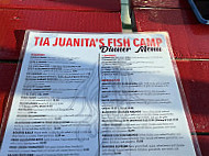 Tia Juanita's Fish Camp menu