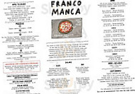 Franco Manca Kings Cross menu