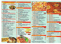 Pizza Drive menu