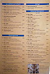 Taverna Dafni menu