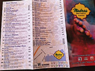 Indian Madras menu
