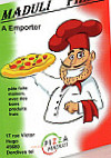 Maduli Pizza menu