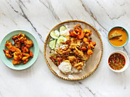 Nasi Iqram Ayam Cincang food