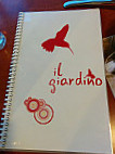 Cafe Pizzeria Gelateria Il Giardino menu