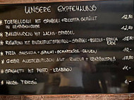Pizzeria La Rustica menu