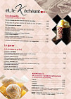 Le Petit Rocher menu