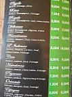 Pizza De Lambour menu
