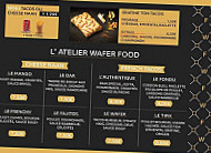 Wafer Food menu