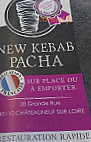 New Kebab Pacha menu