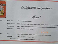 La Cafounette Del Païs menu