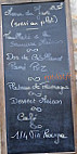 Hotel Bar Restaurant de la Gare menu