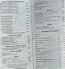 Café Rheingold/ K&a menu