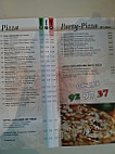 Pizzaria Mondial menu
