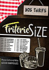 Friterie Size menu