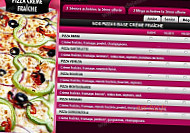 Augusta Pizza menu