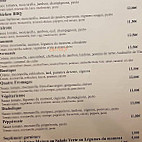 Restaurant Pizzeria la Normande menu