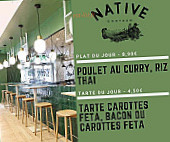 Native Canteen menu