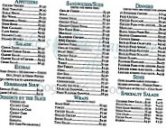 Mike's Bayshore Cafe menu