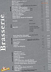 Le Poirier menu