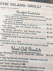 Island Grill menu