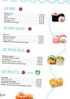 Anh Sushi menu