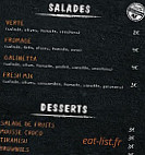 Au Four Gambetta menu