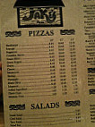 Jakes Pizza menu
