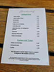 Bumbaurhof menu