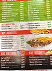 Le Green Kebab menu