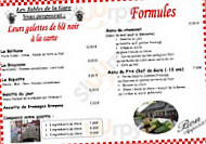 Les Tables De La Gare menu