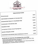 Gasthaus Sailer menu
