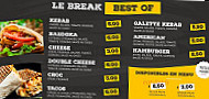 Le Break menu