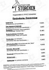 Gasthof Zum Storchen menu