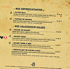 Le Wilson Cafe Restaurant menu