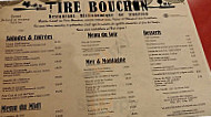 Le Tire Bouchon menu
