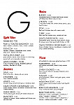 Guy's menu
