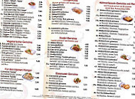 Asia Bistro Ziesar menu
