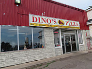 Dino's Pizza inside