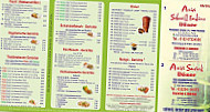 Asia Snack Le Dang menu